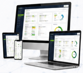 Lucidity displayed across desktop, laptop, tablet and mobile devices
